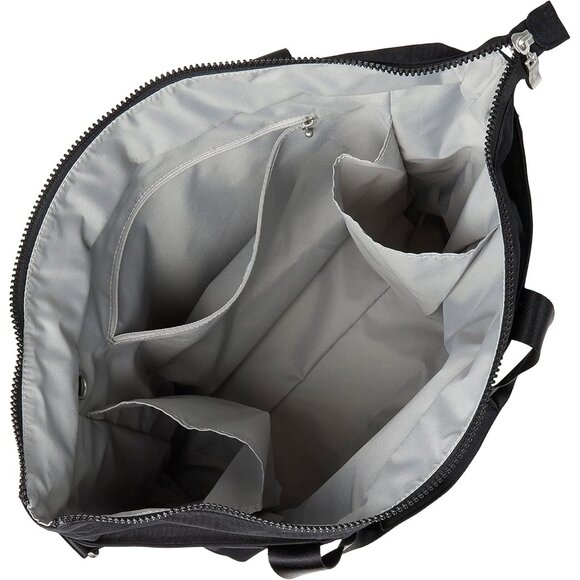 Elegant Water-Resistant Crossbody Tote Bag for Women – Medium Black Style - Picture 4 of 8